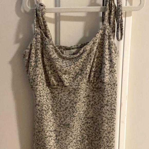 Green Floral Dress - Picture 1 of 3